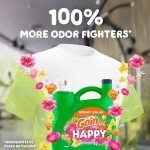 Средство для стирки Gain Happy 107 загрузок — изображение 3