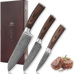 Набор кухонных ножей Wakoli Damascus