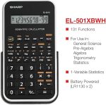 Инженерный калькулятор Sharp EL501X2BWH — изображение 4