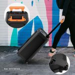 Караоке-цетр JYX с 2 беспроводными микрофонами, Bluetooth-колонка 500 Вт — изображение 5