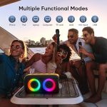 Караоке-Bluetooth-колонка Peski, Bluetooth-колонка с двумя микрофонами — изображение 3