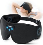 Наушники для сна Voerou, 3D-маска для сна с наушниками Bluetooth