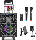 Портативная Bluetooth-колонка Pyle PA 580 Вт, аудиосистема для караоке TWS