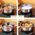 Кастрюля для варки и кипячения молока YIKANGHENG спагетти и супа 1л — изображение 6