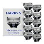 Мужские бритвенные лезвия Harry's Razor Blades 10 шт., Сменные картриджи для бритвы