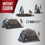 Палатка 4х местная Coleman Cabin, палатка с водонепроницаемым полом — изображение 3