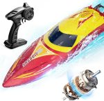 Радиоуправляемая лодка - ALPHAREV R6 48км в час  Бесколлекторные радиоуправляемые лодки для взрослых