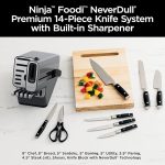 Набор ножей Ninja 14 предметов, поварские ножи Foodi NeverDull — изображение 4