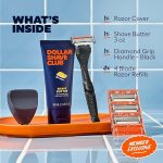 Сменные кассеты для бритья с ручкой Dollar Shave Club 4 штуки — изображение 4