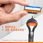 Сменные кассеты для мужских бритв Gillette Fusion 5 (12 штук) — изображение 3