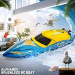 Радиоуправляемая лодка - ALPHAREV R6 48км в час  Бесколлекторные радиоуправляемые лодки для взрослых — изображение 6