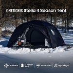 Палатка для 2 человек водонепроницаемая OneTigris, палатка для походов — изображение 3