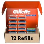 Сменные кассеты для мужских бритв Gillette Fusion 5 (12 штук)
