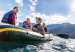 Надувная лодка 4-местная INTEX Seahawk, лодка с улучшенной молекулярной формулой SuperStrong — изображение 3