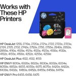 Оригинальный трехцветный картридж увеличенной емкости HP 67XL — изображение 2