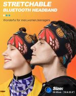 Беспроводные наушники для сна LC-dolida, Наушники для сна с оголовьем Bluetooth 5.4 — изображение 4