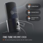 USB-микрофон FIFINE, Микрофон для записи на ноутбук, MAC или Windows — изображение 4