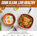 Кастрюли и сковородки с антипригарным покрытием Gotham Steel 6 штук — изображение 5