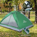 Палатка 2х местная JELUCAMP, водонепроницаемая палатка для туризма — изображение 3