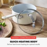 Кастрюля 2.5 л GreenPan, Кастрюля со стеклянной крышкой для индукционных плит — изображение 2