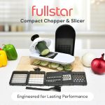 Овощерезка Fullstar, измельчитель овощей с контейнером, шинковка и терка для сыра 6 в 1 — изображение 3