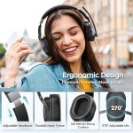 Беспроводная гарнитура с микрофоном и функцией шумоподавления, Bluetooth-наушники COSMUSIS — изображение 5