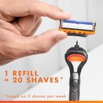 Сменные кассеты для станка Gillette Fusion 5, 12 штук — изображение 5