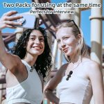 Беспроводной петличный мини-микрофон TXT для iPhone, Android, iPad — изображение 3