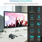 Bluetooth-наушники Kinivo BTH240, звонки без помощи рук, встроенный микрофон — изображение 5