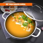 Глубокая сковорода DELARLO 5.5л, сковорода для индукции — изображение 6
