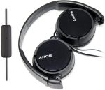 Стереонаушники SONY Over Ear, Портативные наушники с микрофоном, Гарнитура для Apple iPhone iPod