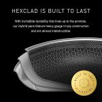 Сковорода-вок HexClad Hybrid с антипригарным покрытием 30 см — изображение 5