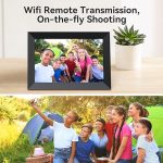 Цифровая фоторамка WiFi 1280х800 HD IPS сенсорный экран, Умная облачная фоторамка — изображение 5