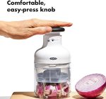 Измельчитель овощей OXO Good Grips, Ручной блендер-овощерезка — изображение 6