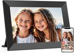 Цифровая фоторамка Frameo 10.1 дюймов WiFi, интеллектуальная электронная фоторамка с сенсорным экраном