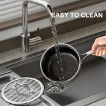 Антипригарная кастрюля 3л COOKER KING, индукционная кастрюля c крышкой — изображение 7