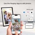 Цифровая фоторамка Nixplay с искусственным интеллектом сенсорный экран 10.1 дюймов — изображение 3