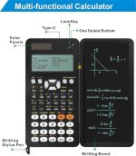 Научный калькулятор IPepul 991EX Type-C, Математический калькулятор с блокнотом — изображение 3