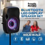 Акустическая Bluetooth-система, Bluetooth-динамик 1000 Вт с микрофоном подставкой и пультом — изображение 5