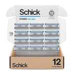 Сменные кассеты для бритья Schick Hydro Dry Skin, 12 штук