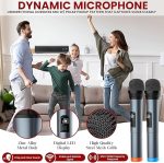Беспроводная звуковая панель 20 Вт Pyle с 2 микрофонами для вокала, система Bluetooth для караоке — изображение 4