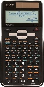 Научный калькулятор 16-разрядный Sharp EL-W516TBSL, калькулятор с 4-строчным дисплеем WriteView