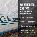 Всепогодная палатка Coleman 4х местная, Палатка с тентом для крыльца — изображение 4